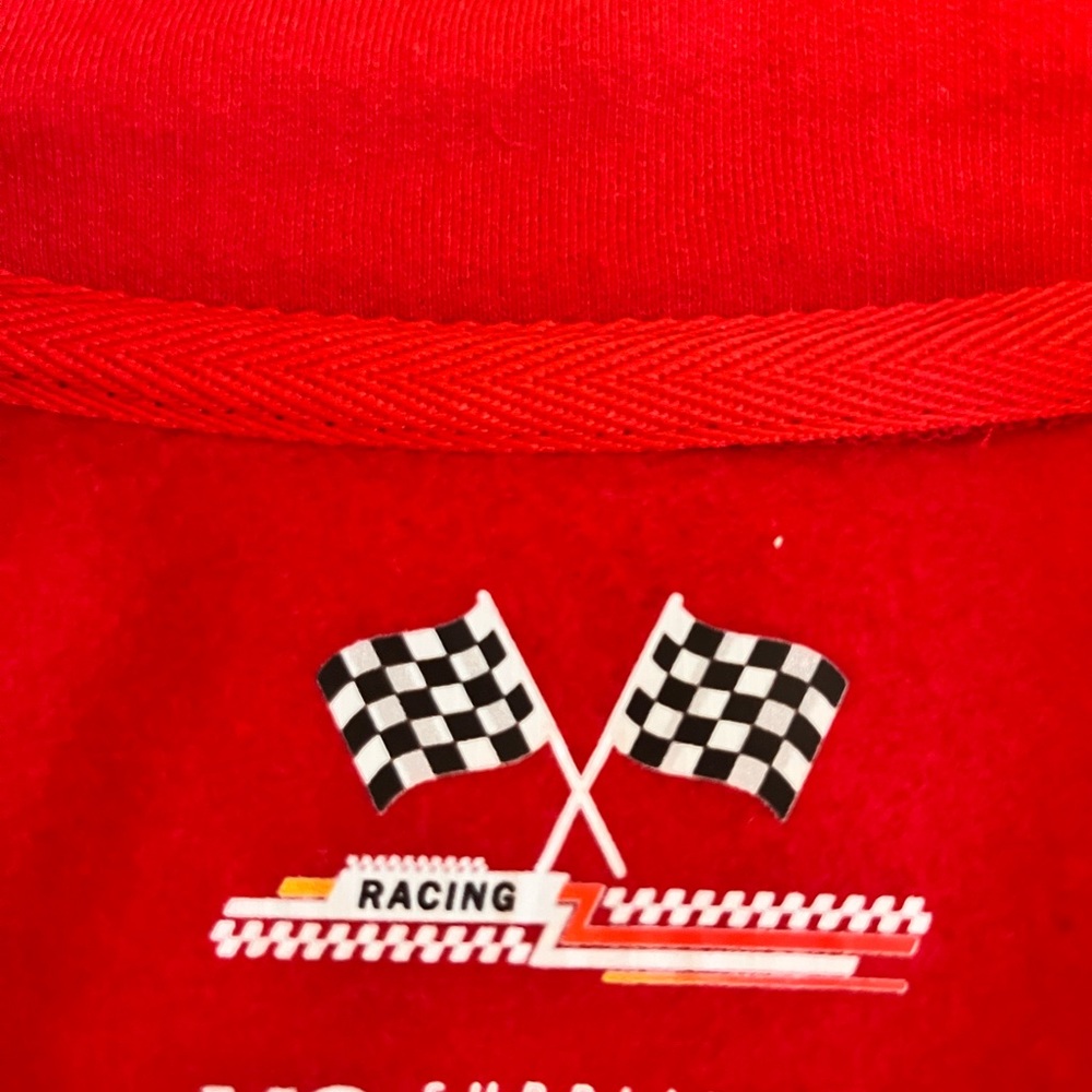 Kids Red Racing Team Jacket - Picture 3 of 3